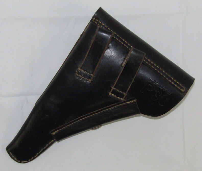 Scarce Late War Soft Shell P-38 Holster W/Smooth Finish