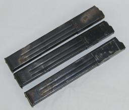 3pcs-WW2 MP 38/40 Machine Gun Clips-kur 43' Dated