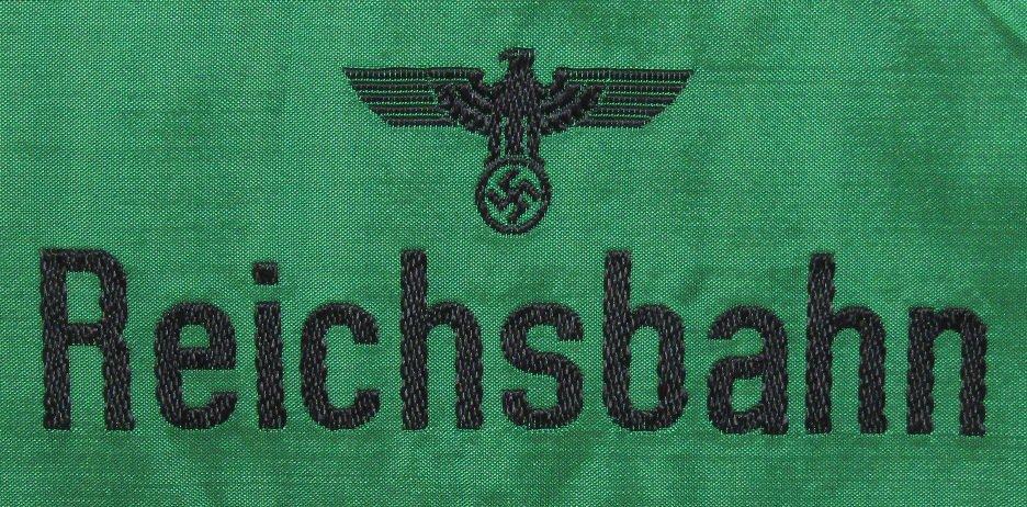 Scarce WW2 German National Railways (Reichsbahn) Armband