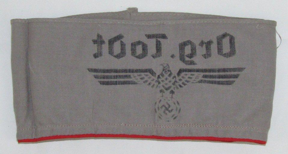 Organization Todt Armband For Lower NCO