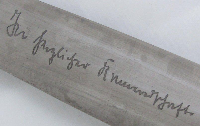 Early SA Dagger For EM/NCO W/Scabbard-E. P. & S.-Full Rohm Inscription