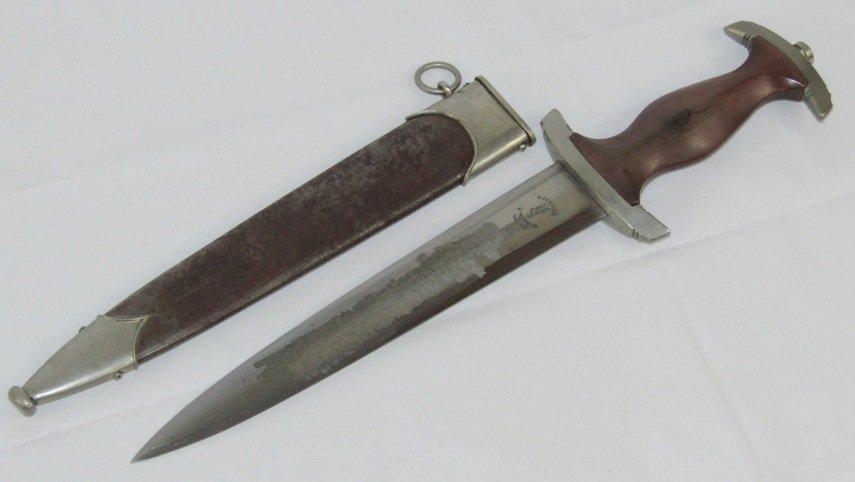 Early Ground Rohm SA Dagger With Scabbard-Anton Wingen Jr.