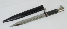 WW2 German Short Model Dress Bayonet With Scabbard-Eickhorn