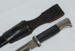 WW2 German Long Model Dress Bayonet With Scabbard-TIGER SOLINGEN