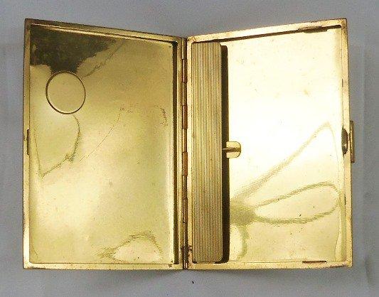 2 pcs. WW2/Occupation Period Military Motif Compact/Cigarette Case (MA42)