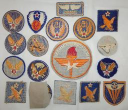18 pcs. WWII US Army Air Corps Patches
