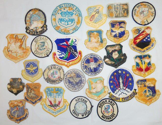 26pcs-Vietnam War Period/Later USAF Squadron Patches