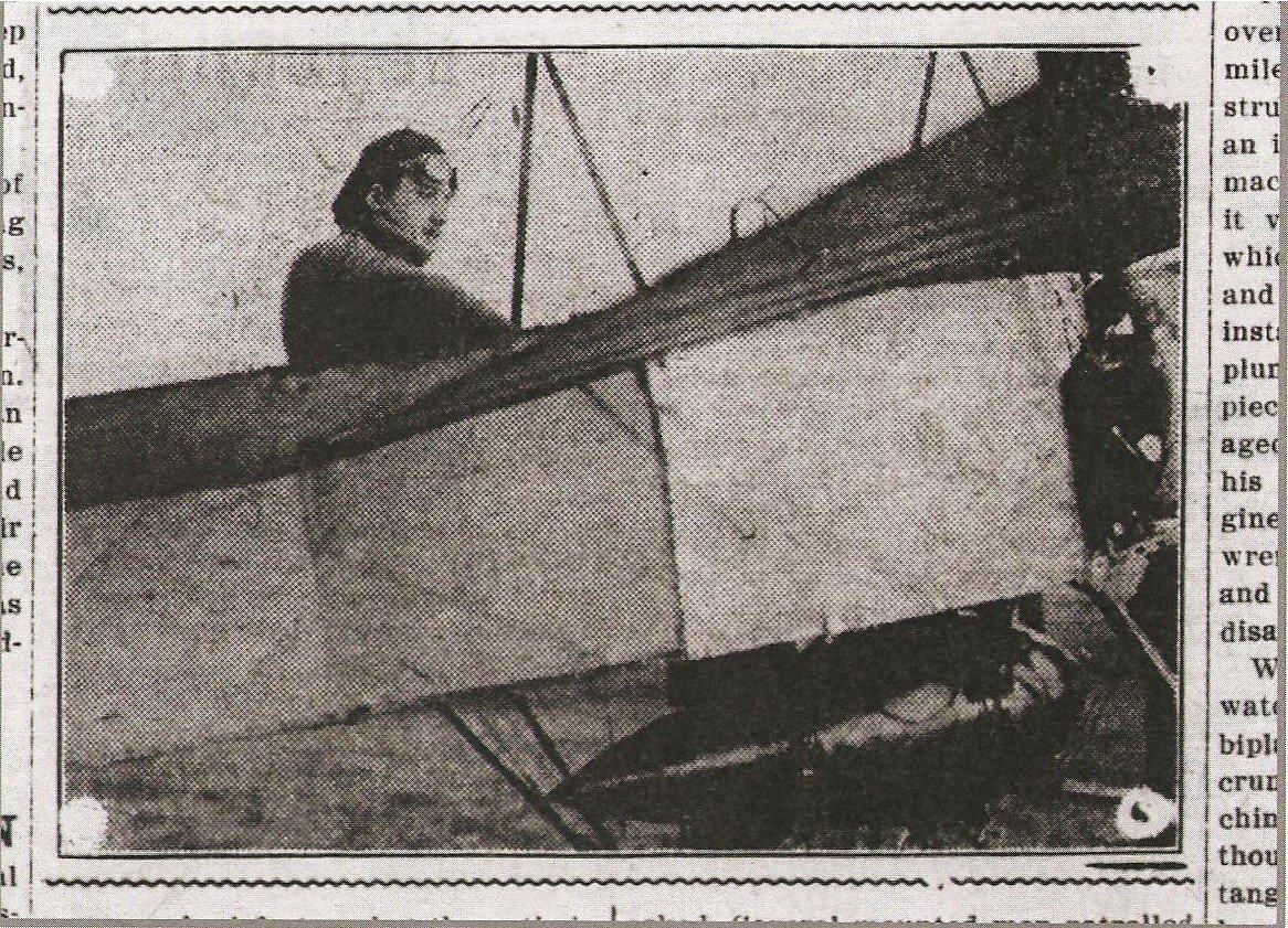 RARE! Original Early Aviation Air Show Ticket-April 27, 1911 Newton Kansas