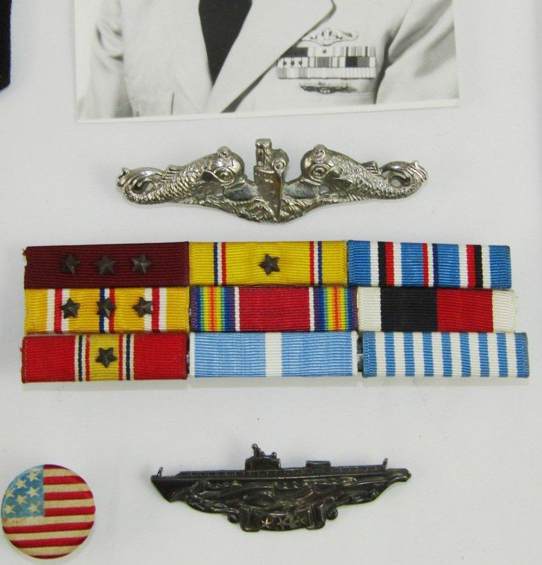 Pearl Harbor Survivor USS Ash Insignia Grouping-George H. Smith  (USRM64)