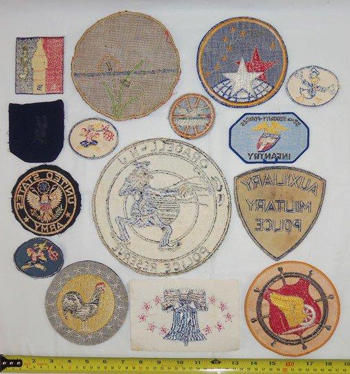 15pcs-Misc US Patches-Various Periods