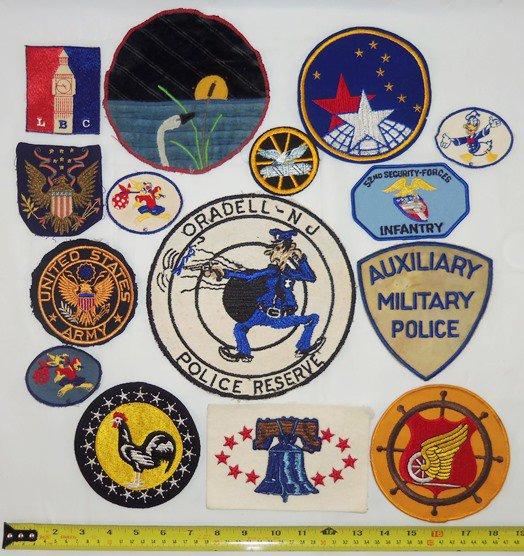 15pcs-Misc US Patches-Various Periods