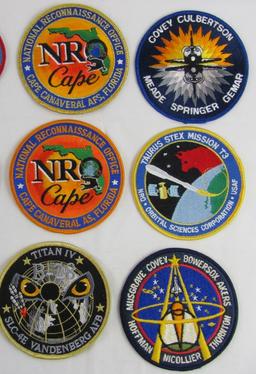 15pcs-Rare NSA/NRO Mission Patches