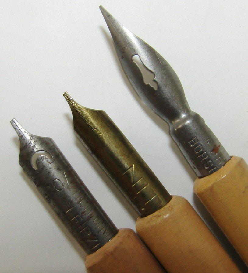 4pcs-WW2 German Map/Desk Fountain Pens/Kreigsmarine Pencil