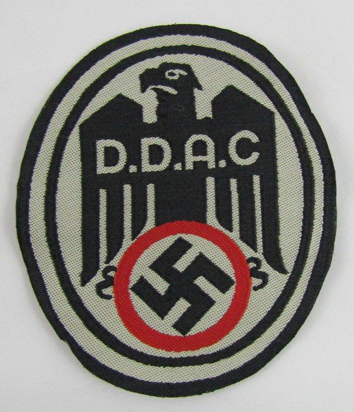 Bevo Embroidered WW2 German DDAC Sports/Blazer Patch