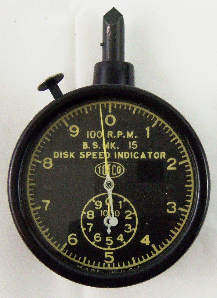 WW2 U.S. Army Air Forces Type A-943 Speed Indicator/tachometer Tester By TOTC W/Original Case