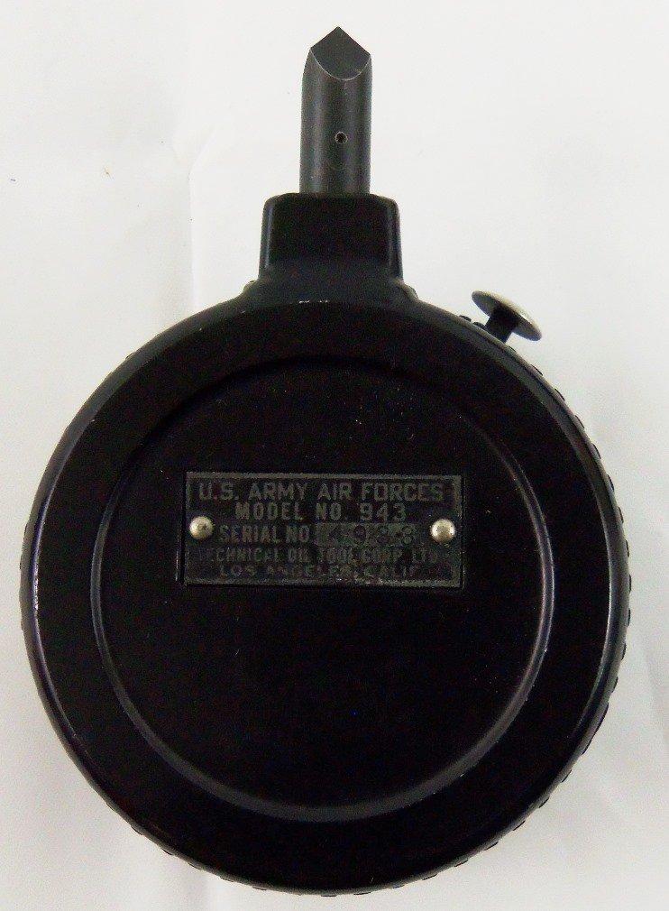 WW2 U.S. Army Air Forces Type A-943 Speed Indicator/tachometer Tester By TOTC W/Original Case