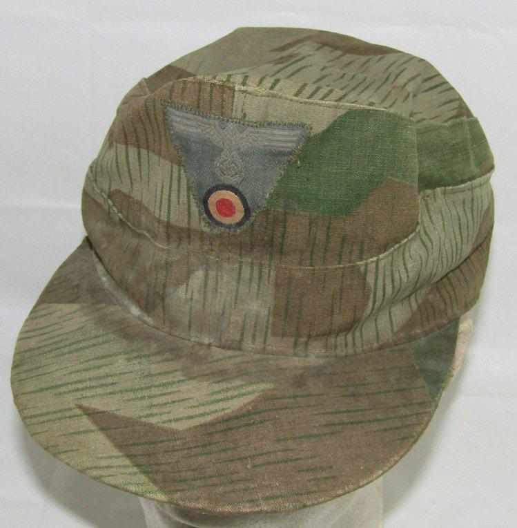 Splinter Pattern Camo M43 Style Cap For Enlisted