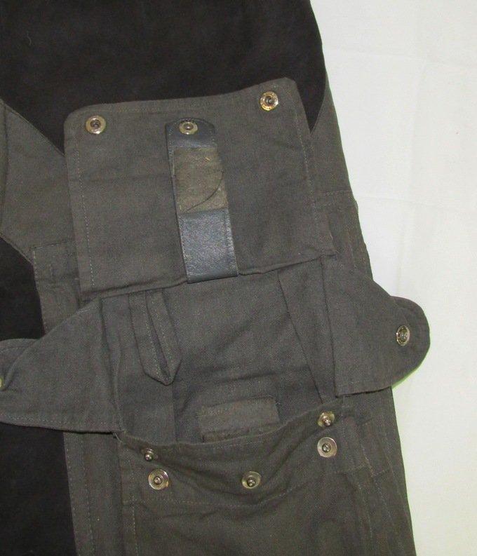 WW2 German Pilot High Altitude Leather/Fur Channel Pants-Czech Made