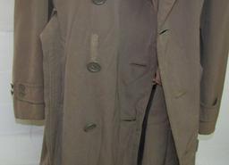 Scarce WW2 US Army/Army Air Corp Medical Officer's "Pinks" Overcoat-Named