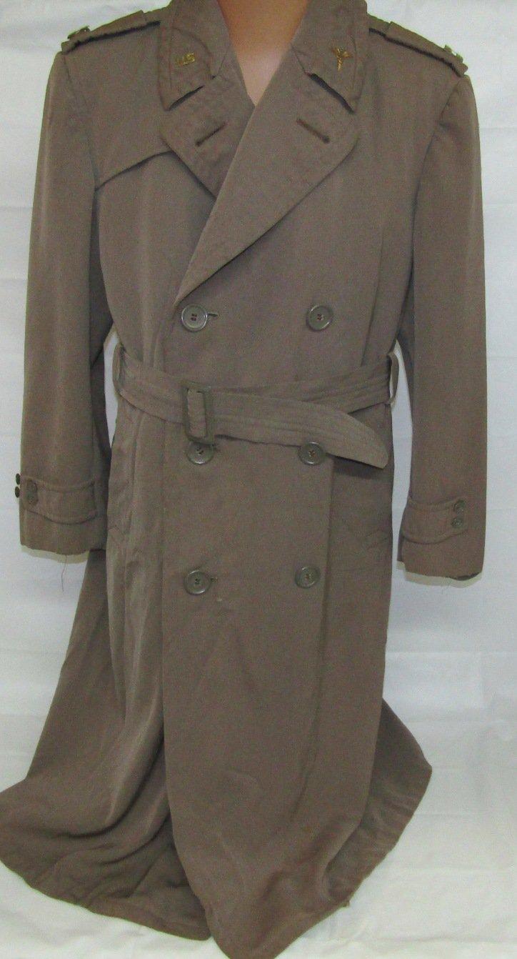 Scarce WW2 US Army/Army Air Corp Medical Officer's "Pinks" Overcoat-Named