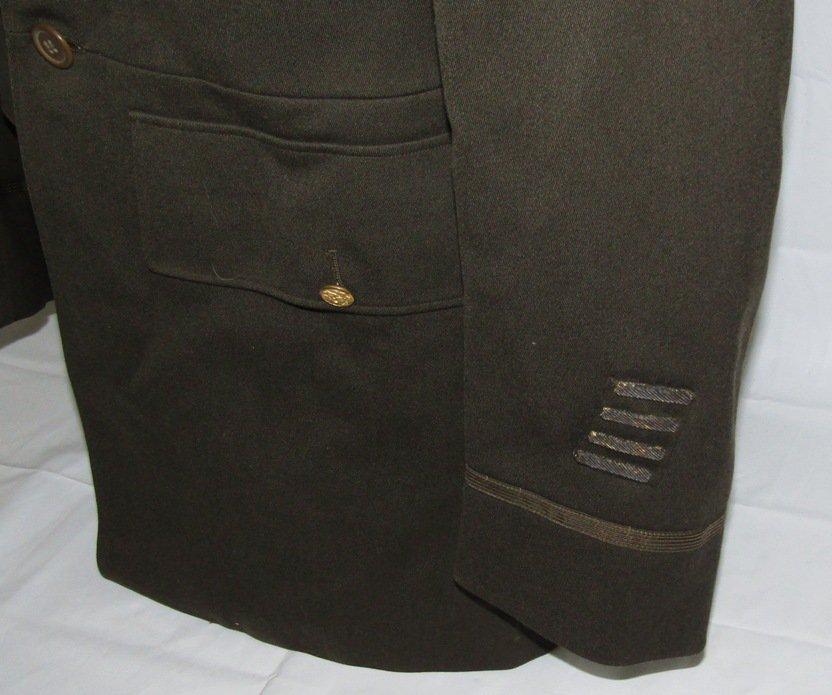 WW2 U.S. Class A Officers Uniform With Bullion Rank Insignia/Mission To Iran Patch-Named