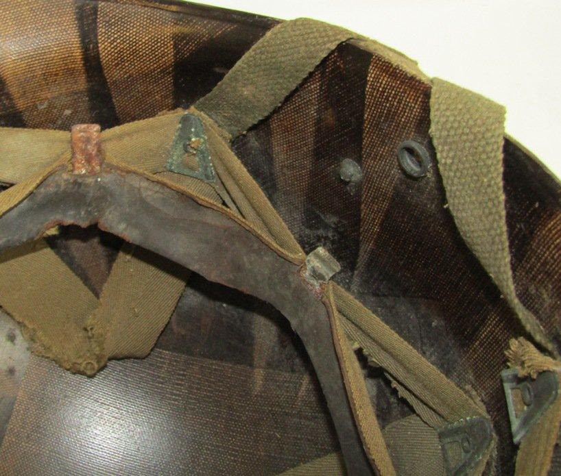 WW2 Period US Paratrooper M1 Para Helmet Jump Liner-11th Airborne-Westinghouse