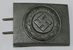 Minty WW2 Nazi Police Enlisted Belt Buckle