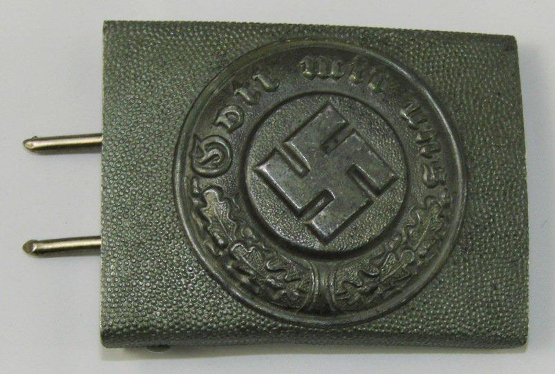 Minty WW2 Nazi Police Enlisted Belt Buckle