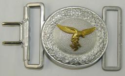 Early Droop Tail Luftwaffe Officer's Belt Buckle-OLC