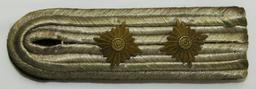 2pcs-WW2 Slip On Shoulder Board For Kreigsmarine Kapitanleutnant Rank-Belt Buckle