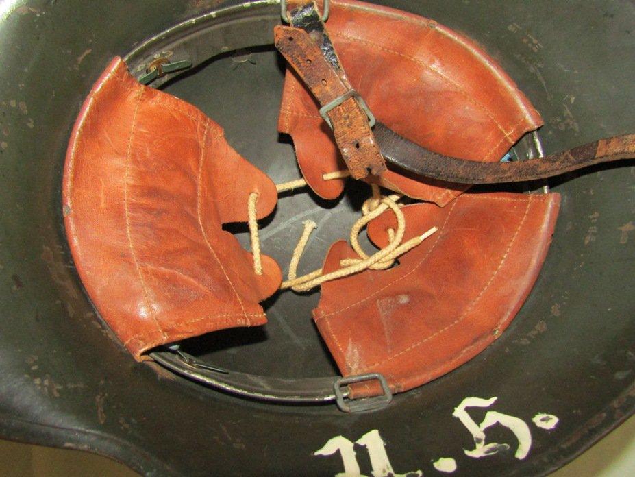 Rare 1930's Schutzpolizei/SS Police Double Decal "Himmler" Helmet