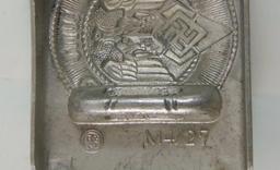 Hitler Youth Belt Buckle By Overhoft & Co. Ludenscheid-RZM M4/27