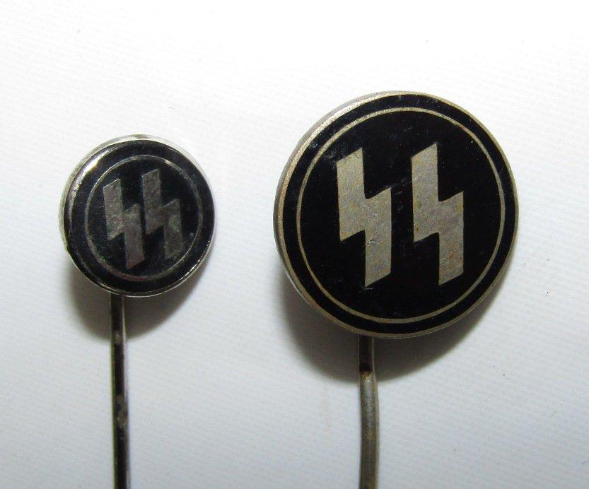 2pcs-SS Stickpins-Numbered SS-ZA Numbered Member Pin