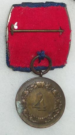 4pcs-WW2 Luftwaffe Breast/Cap Eagles-4yr Service Medal
