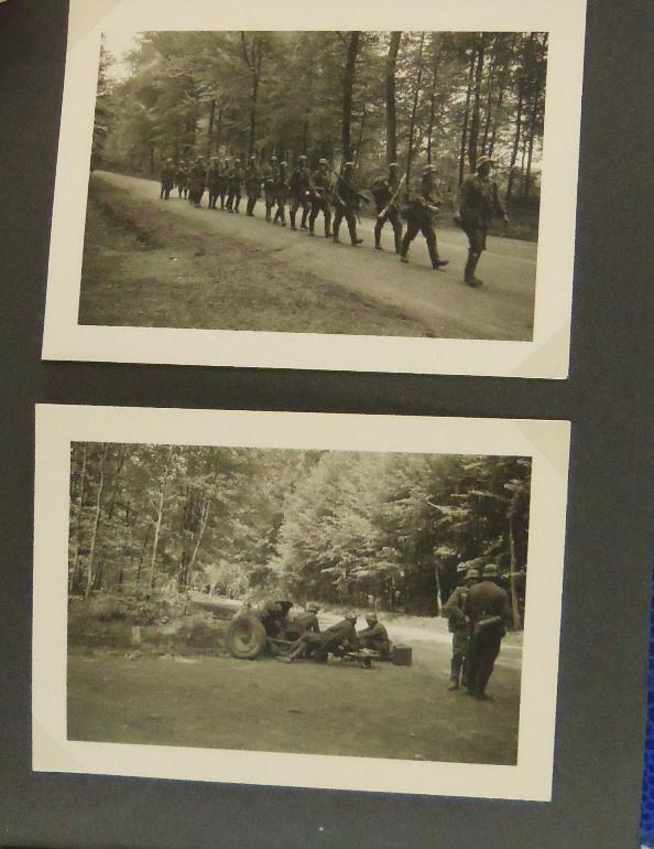 WW2 German Wehrmacht/Luftwaffe Soldier Photo Album-Combat Photos Etc.