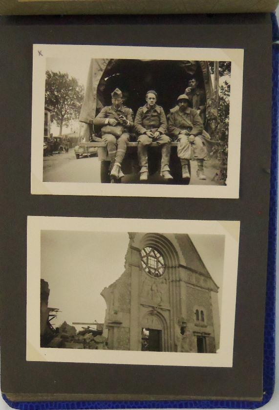 WW2 German Wehrmacht/Luftwaffe Soldier Photo Album-Combat Photos Etc.