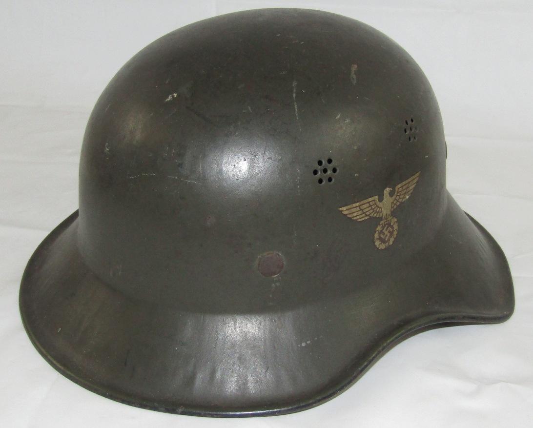 Scarce Double Decal SA M44 Helmet With Liner