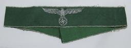 WW2 German Customs Officer Cuff Title