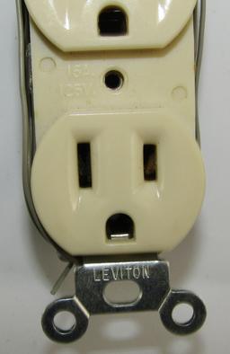 1960-70's Cold War Era CIA/NSA Etc. Spy Outlet Wall Socket With Transmitter "Bug"