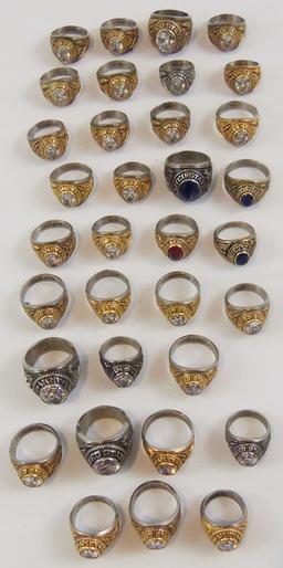 34pcs-US Army Class Rings