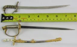 3pcs-Miniature Swords