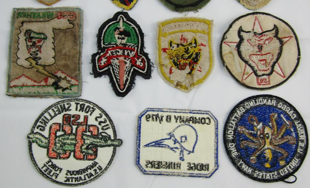 15pcs-Vieltnam War Period Patches