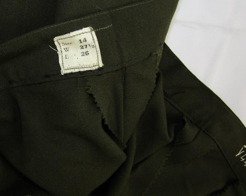 9pcs-WW2 Period U.S. Women's Pants/Skirts-5th AAF Jacket
