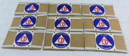 Early Civil Defense Armbands. Lot of 100.