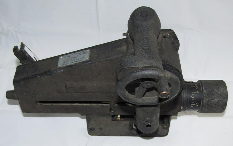 Early WW2 U.S. Army Air Forces Type D-8 Bombsight Head