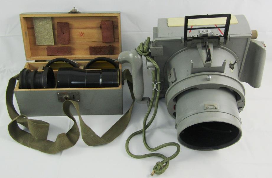 WW2 Japanese Army Aircraft Type 100 Aerial Camera W/Extra Lens/Case