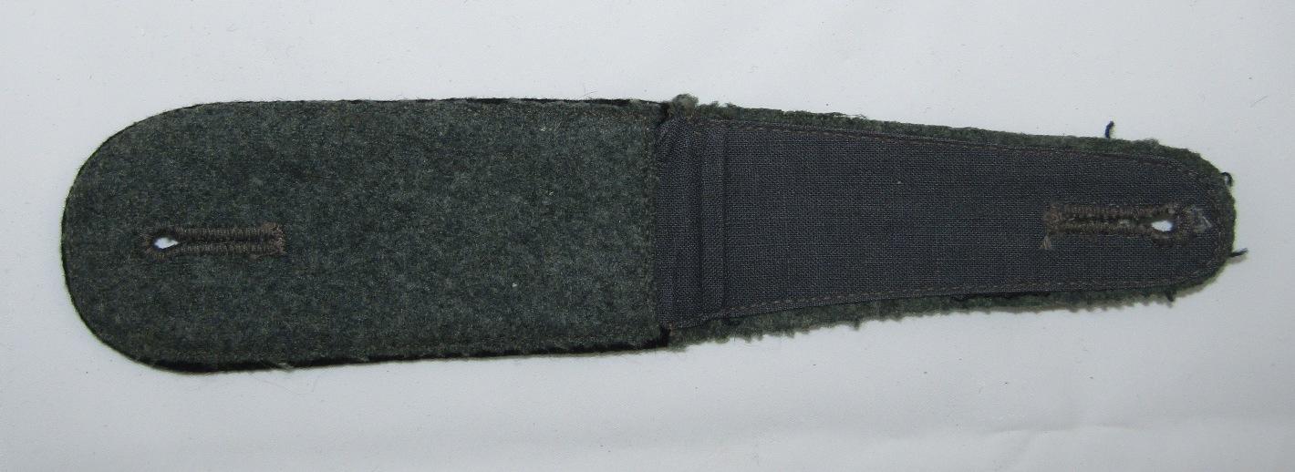 WWII German Pioneer Visor Cap/Shoulder Board For Enlisted