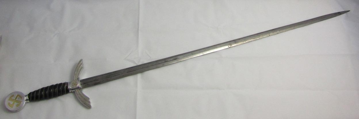 WW2 German Luftwaffe Officer's Sword-No Scabbard