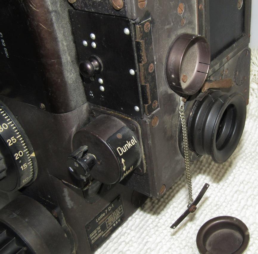 Rare WW2 German Luftwaffe "LOFTE 7 D-1" Bombsight!