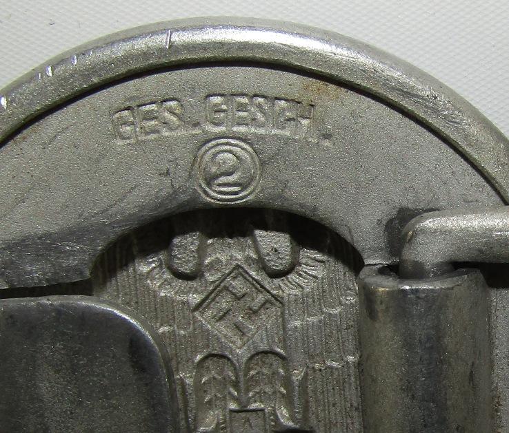 WW2 German DRK Officer's Belt Buckle